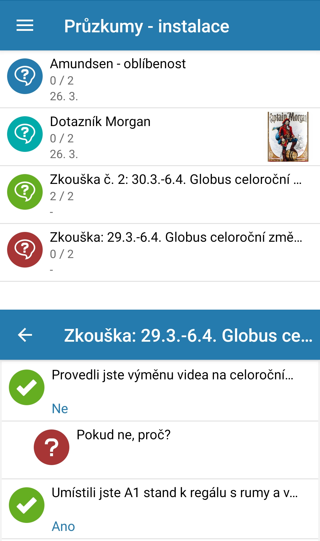 Pruzkumy